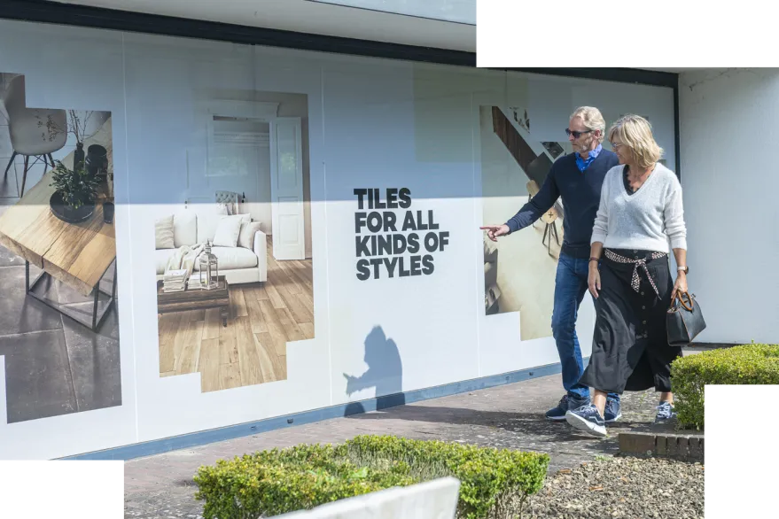 Keramische vloertegels winkel tyles