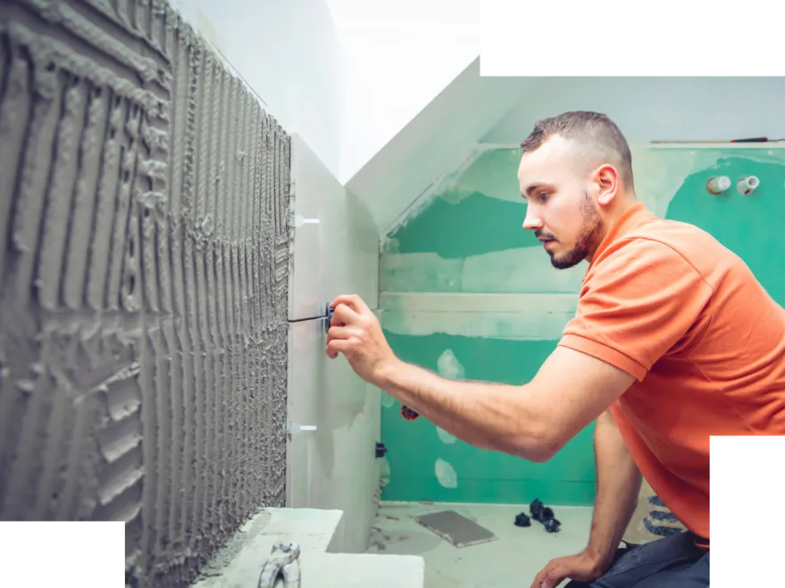 Tegelplaatser Tyles keramische wandtegels badkamer