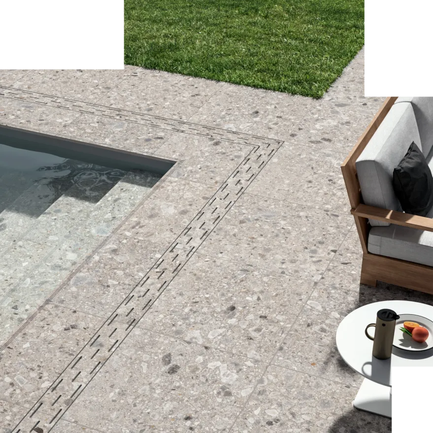 Tyles keramische zwembadtegels op maat