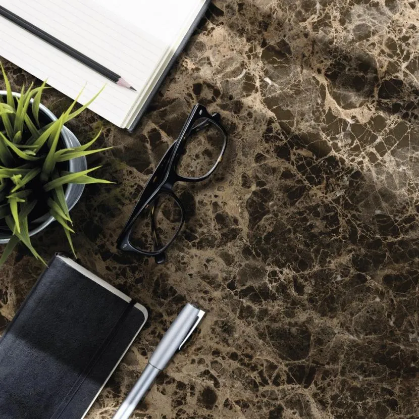 Tyles keramische marmerlook tegels bureau donker